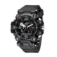 Relógio Masculino Smael AnaDigi 8072 Preto