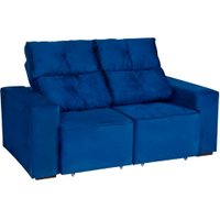 Estofado Adapt 2 Lugares Retrátil e Reclinável Espuma D23 Paraná AZul