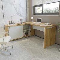 Escrivaninha Artany Smart Olmo/Branco