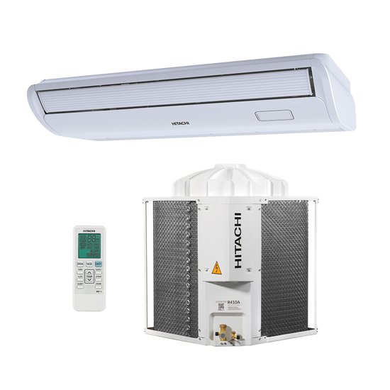 Ar Condicionado Split Piso Teto On/Off Aircore 500 Hitachi 36000 Btus Frio 220V Monofásico SPC36I3F