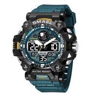 Relógio Masculino Smael AnaDigi 8078 Azul
