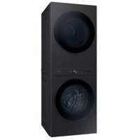 Lavadora e Secadora Samsung Bespoke AI WH17D Laundy 17Kg Black 110V WH17DBH570GVAZ
