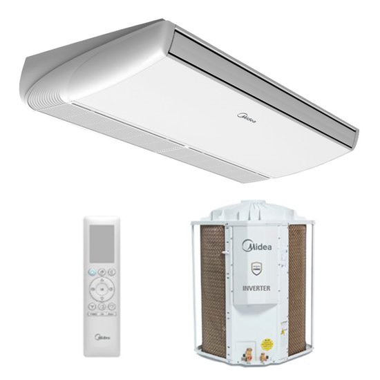 Ar Condicionado Split Teto Inverter Midea R-32 60000 Btus Frio 220V Monofásico 42ZQVD60M5