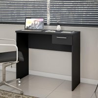 Escrivaninha 90cm 1 Gaveta Califórnia Notável Preto