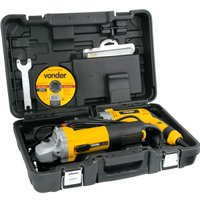 Conjunto Esmerilhadeira 4.1/2 e Furadeira 1/2 Vonder com Maleta