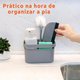 Rodo de Pia Cozinha Trium Ou Rodinho Compacto em Borracha Flexível e Plástico Chumbo