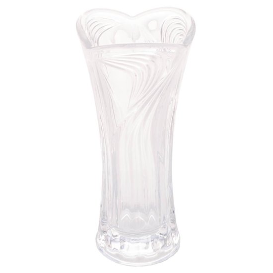 Vaso de Vidro 7,5x7,5x17cm Tulipa Jarro de Flor Transparente Sortido Pequeno Lyor