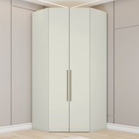 Guarda-Roupa Solteiro Modulado Seletto 2 Portas 3 Gavetas Areia - Henn