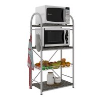 Balcão Fruteira com 03 Prateleiras para Cozinha Nice Branco - Pallazio