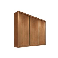 Guarda Roupa Solteiro 3 Portas e 8 Gavetas Diamond/Londres Cumaru - Novo Horizonte