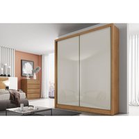 Guarda Roupa Solteiro 2 Portas e 3 Gavetas Thor/Dante Freijo Cumaru c/ Fendi - Novo Horizonte