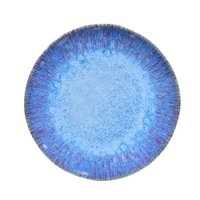 Prato Raso em Melamina 27cm Optical Kenya Azul
