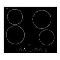 Cooktop 4 Bocas Midea Vitrocerâmico Touch 4Q Preto 220V CCA40P2