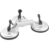 Ventosa tripla 116 mm alumínio VONDER