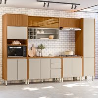 Cozinha 6 peças com Torre Simples e porta Reflecta Matisse Linea Brasil