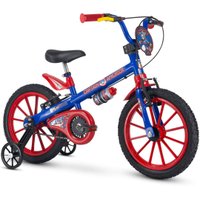 Bicicletinha para Menino Aro 16 Capitão América Marvel Nathor