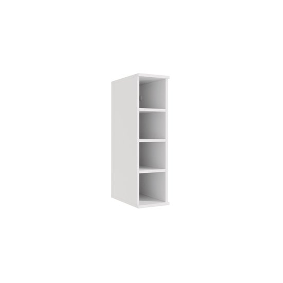 Nicho Aéreo Garrafeiro 4 Nichos Celeste Kappesberg 100% MDF Branco 20cm