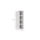 Nicho Aéreo Garrafeiro 4 Nichos Celeste Kappesberg 100% MDF Branco 20cm