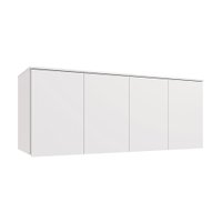 Armário Aéreo 4 Portas Kappesberg Adapt Branco 175cm