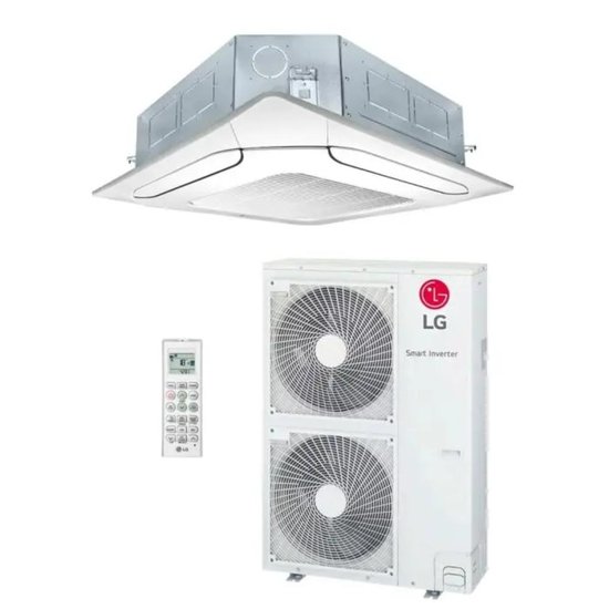 Ar Condicionado Inverter Cassete LG 48000 Btus Quente e Frio 220v 4 Vias Wi-Fi