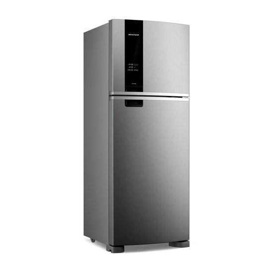Geladeira Brastemp Frost Free Duplex A+++ 463 litros cor Inox com Fresh Box e Cold Room - BRM55FK