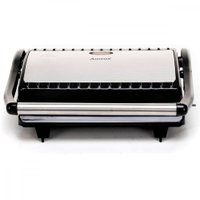 Grill e Sanduicheira Amvox Panini 800W 110V Preto/Inox - AMS 800