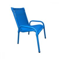 Cadeira para Jardim Impacto Baby Azul - Wj Móveis