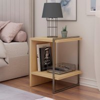 Mesa De Cabeceira / Apoio 100% MDF Infinity Savana
