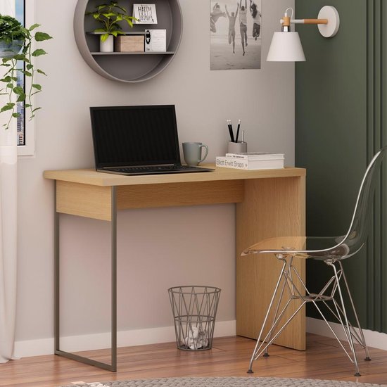Escrivaninha em MDF Infinity Detalhe em Metalon Savana