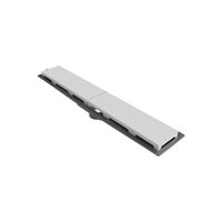 Ralo Linear Novii Sifonado 8889 50cm Saída Central com Tampa Branca BRANCA 8889