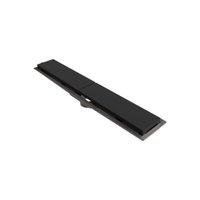 Ralo Linear Novii Sifonado 8891 50cm Saída Central com Tampa Preta PRETA 8891