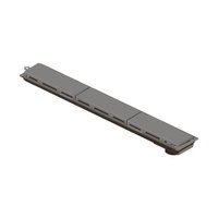 Ralo Linear Novii Seco 4229 75cm Saída na Extremidade com Tampa Cinza CINZA 4229