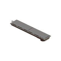 Ralo Linear Novii Sifonado 4221 50cm Saída na Extremidade com Tampa Cinza CINZA 4221
