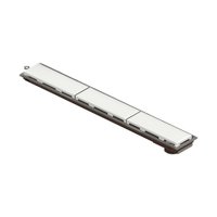 Ralo Linear Novii Seco 4232 75cm Saída na Extremidade com Tampa Branca BRANCA 4232