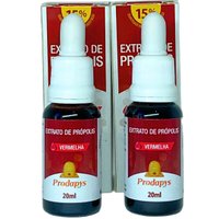 Extrato da Própolis Vermelha 20ml  Kit com 2 - Prodapys