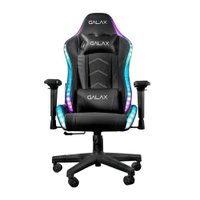 Cadeira Gamer RGB-RG01P4DBY0 Preta Gaming Chair Galax