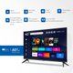 Smart TV 50 Polegadas 4K HDR Android 11 Design Slim Processador Quad Core Espelhamento de Tela HQ