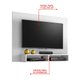 Painel para TV até 49 Polegadas 2 Nichos Verona Notável Branco