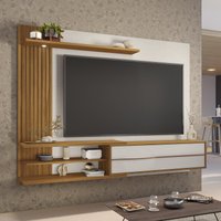Painel para TV até 65 Polegadas 1 Porta Chicago Notável Off-White/Freijó