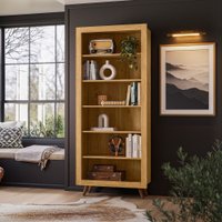 Estante Livreiro Qmovi Multiuso Retrô