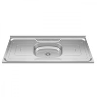 Bacia Inox 1,20x0,53 Duranox Cuba Central