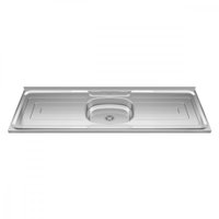 Bacia Inox 1,60X0,53 Duranox Cuba Central