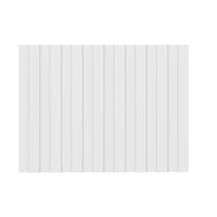 Painel Ripado Milla Branco MDF 80cm Carraro