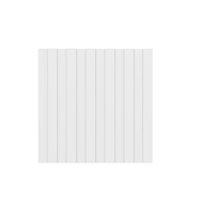 Painel Ripado Milla Branco MDF 60cm Carraro