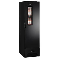 Cervejeira Metalfrio Vertical 336 Litros Optima Preto VN28FP 110V