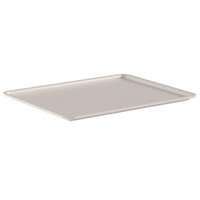 Tampa para Cesto Flow de 8,2L 12L ou 16L Bege 34x27x1,3cm Tampa para Caixa Organizadora Ou