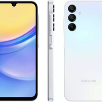 Smartphone Samsung Galaxy A15 128GB - Azul Claro, 4G, RAM 4GB, Tela 6.5", Câmera 50MP Mais Selfie 13MP