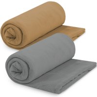 Kit 2 Manta Cobertor Casal Microfibra Soft Macia 180x220cm Camesa