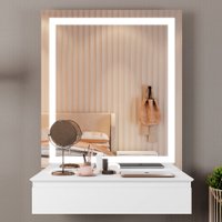 Penteadeira Camarim Paris 1 Gaveta Branco Acetinado  - Mavaular