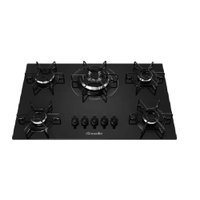 Cooktop a Gás Mueller 5 Bocas Tripla Chama Preto MCG135BG1 - Bivolt